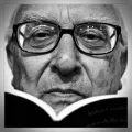 Portrait de Andrea Camilleri, auteur de romans policiers